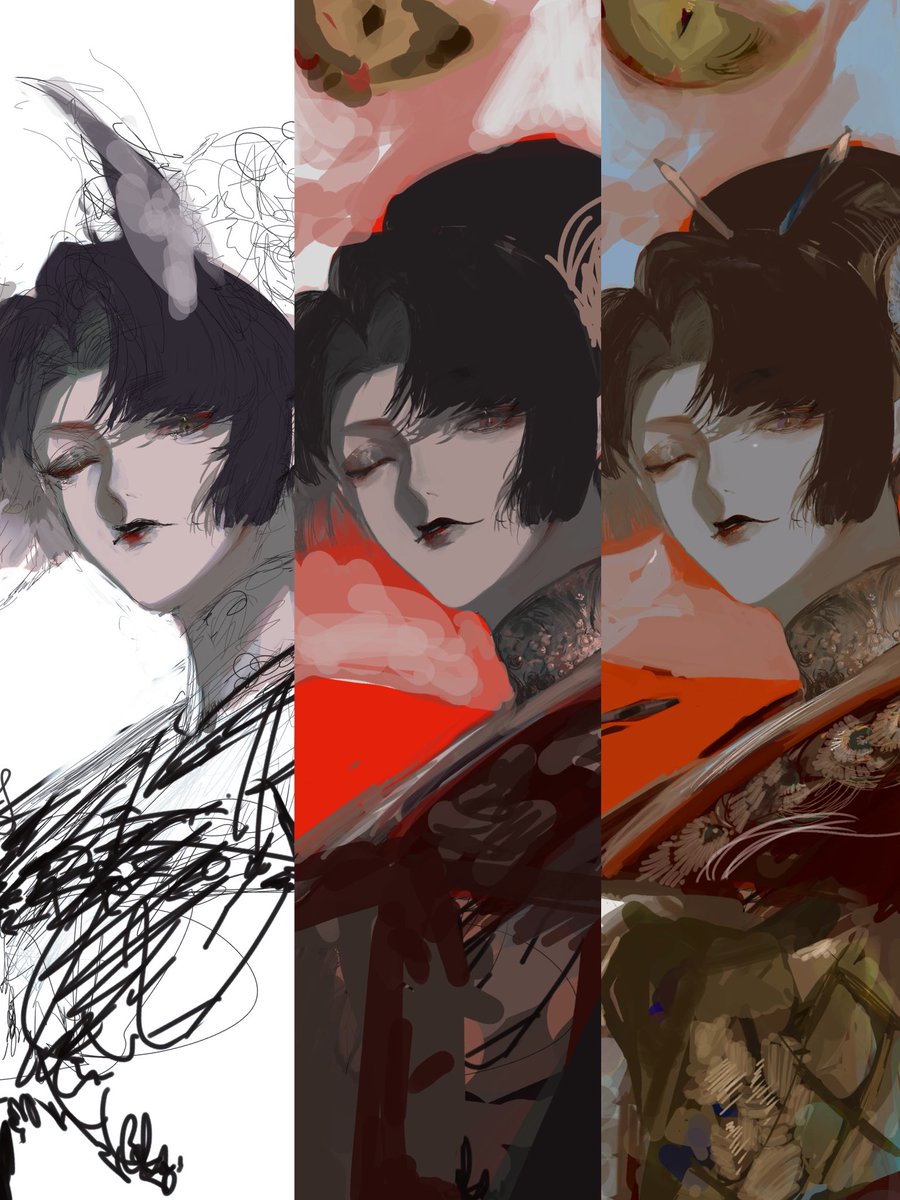 「」|わふのイラスト