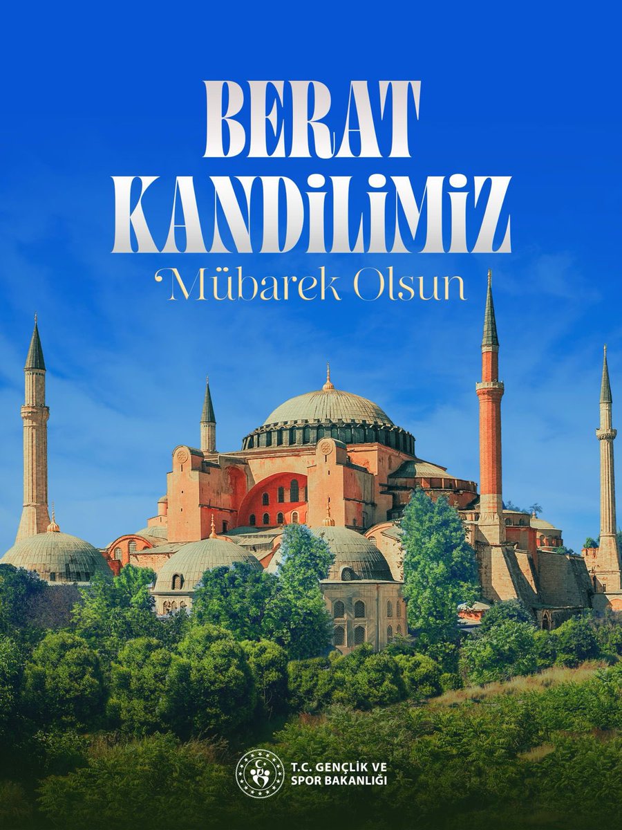 Ramazan-ı Şerif’in müjdecisi #BeratKandili’miz mübarek olsun.