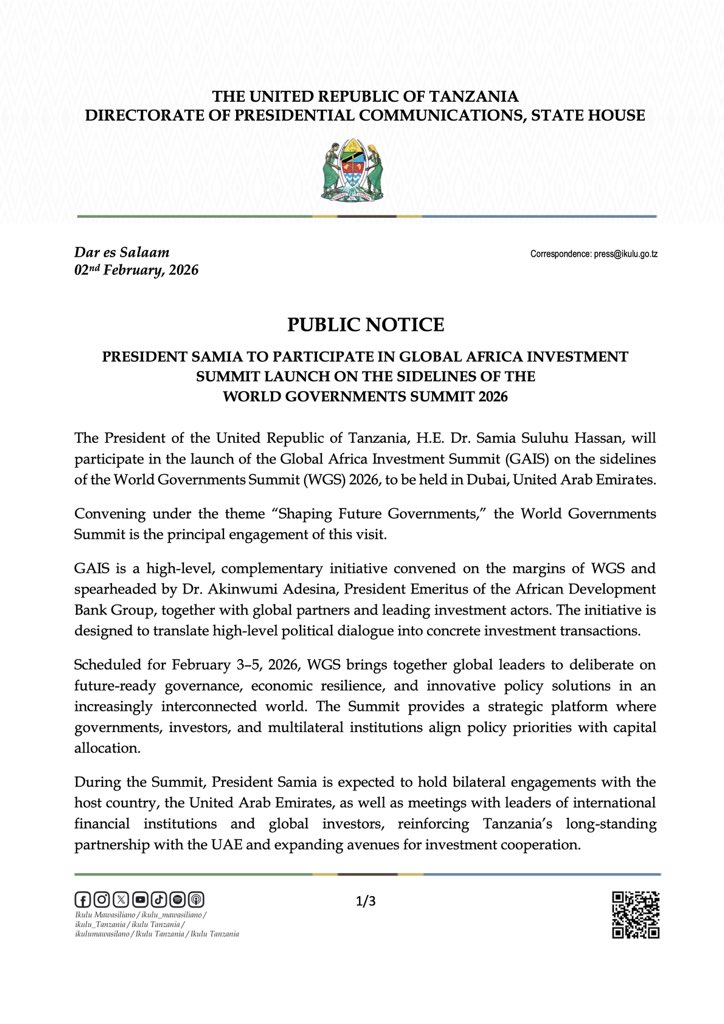 ikulu_Tanzania tweet media