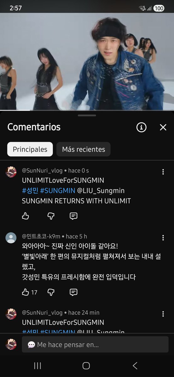 Plenas 3:03am en México y estoy full con Sungminnie 💕💕 desde el lanzamiento hasta ahorita

#UNLIMITLoveForSUNGMIN 
#성민 #SUNGMIN <a href="/LIU_Sungmin/">성민 SUNGMIN</a> 
SUNGMIN RETURNS WITH UNLIMIT