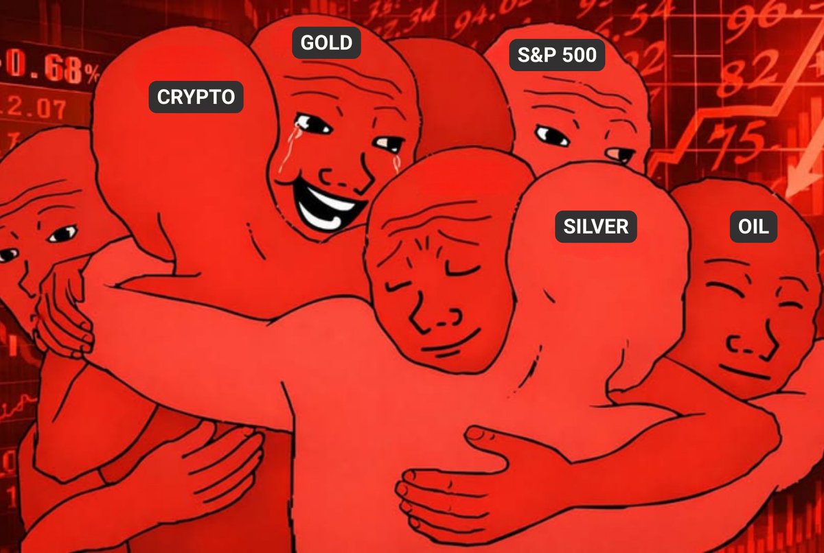 TheAlpha_Bull's tweet photo. It’s fine… we’re all suffering together, bros 😭 https://t.co/d7H5Fc6ZOn