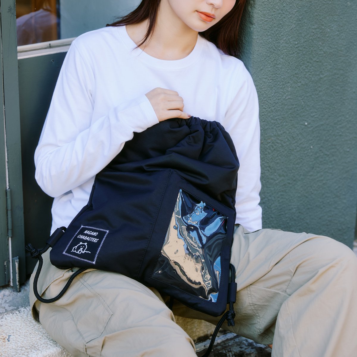 ＼新商品／

『ナップサック モノクロなくま』
（ホワイト ONE、ブラック ONE）

📝2月13日(金)発売
・ナガノマーケット(オンライン）
・ナガノマーケット
（SHINSAIBASHI、GINZA、SAPPORO)
・トーキングヘッズ(オンライン)

📝入荷次第発売
・ナガノマーケット SEOUL

#ナガノマーケット