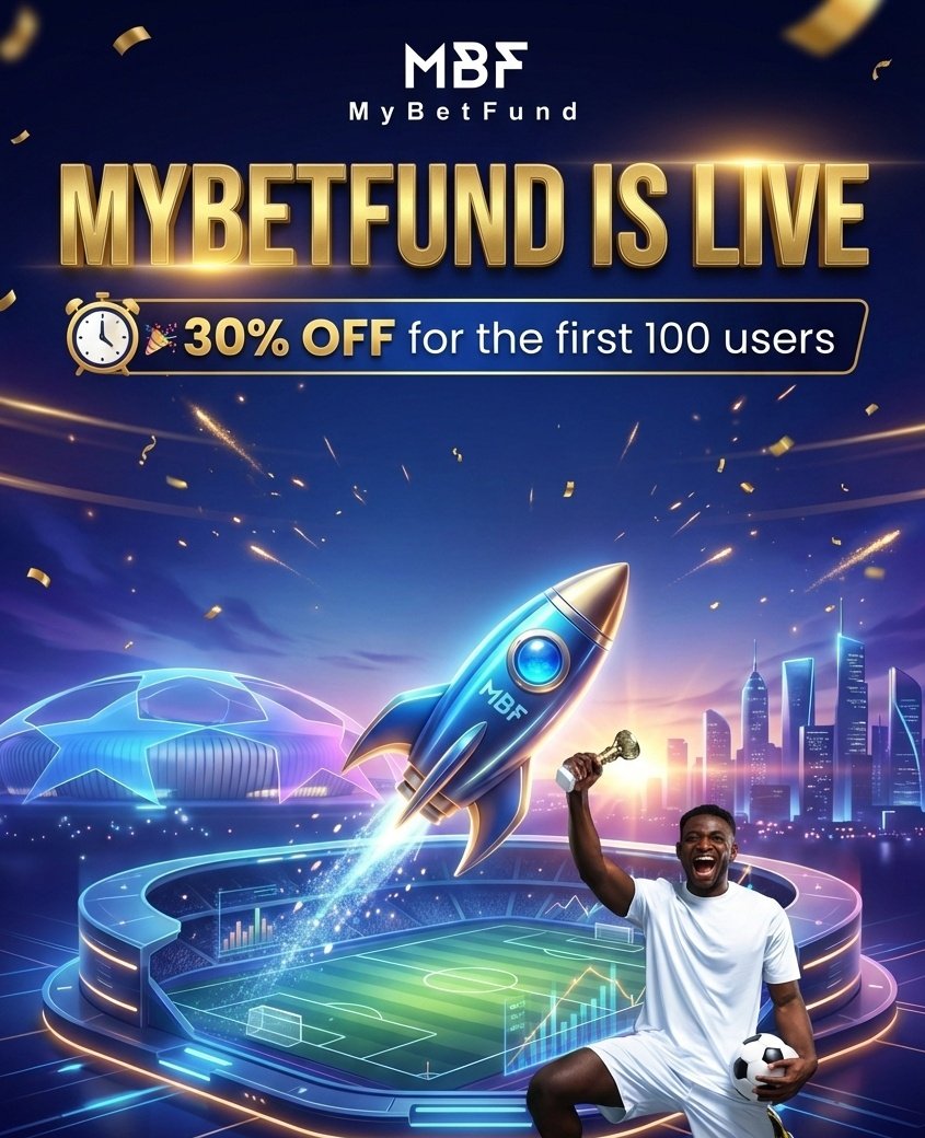adejare463's tweet photo. Steady By Steady 💪 
Let Your Skill on Bet be your Power and Mybetfund as your House for financial breakthrough....
Stop ❌ Risking Savings on bet 
@mybetfund Is leading Prop firm 🔥🔥🔥 https://t.co/DGGn1DYheu