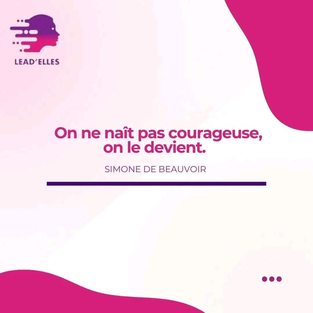 LeadElles's tweet image. « On ne naît pas courageuse, on le devient. » Simone de Beauvoir

Le courage se construit à chaque choix difficile, à chaque pas fait malgré le doute. 

Aujourd’hui, rappelle-toi que chaque fois que tu avances, tu deviens un peu plus forte qu’hier. ❤️

#LeadElles #MotivationElles