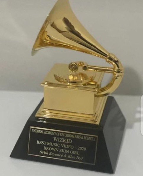 Maleekback's tweet image. Congrats to Davido on your new Grammy award 🥇  #30BG