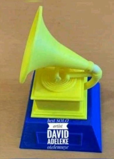 Maleekback's tweet image. Congrats to Davido on your new Grammy award 🥇  #30BG