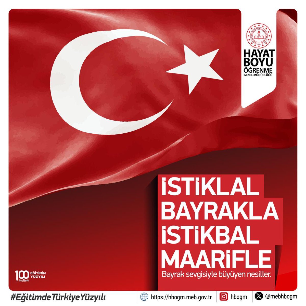 mebhbogm's tweet photo. “Bayrağımızı Korumak ve Ona Saygı Göstermek Bir Vatandaşlık Sorumluluğudur.”

#HayatBoyuYanınızdayız 

@tcmeb
@Yusuf__Tekin 
@CelileErenOKTEN 
@cengizmete https://t.co/yUMiY1IC3a