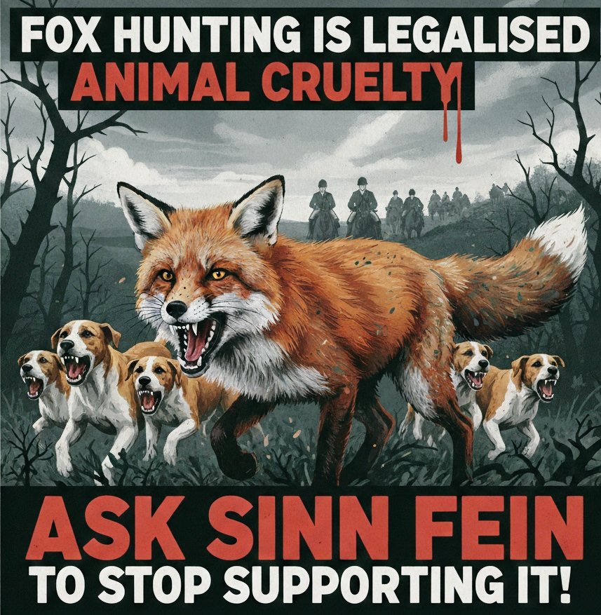 ༺⁺✮Foxy✮⁺༻㋡#TeamFoxNI #AntiHunting tweet media