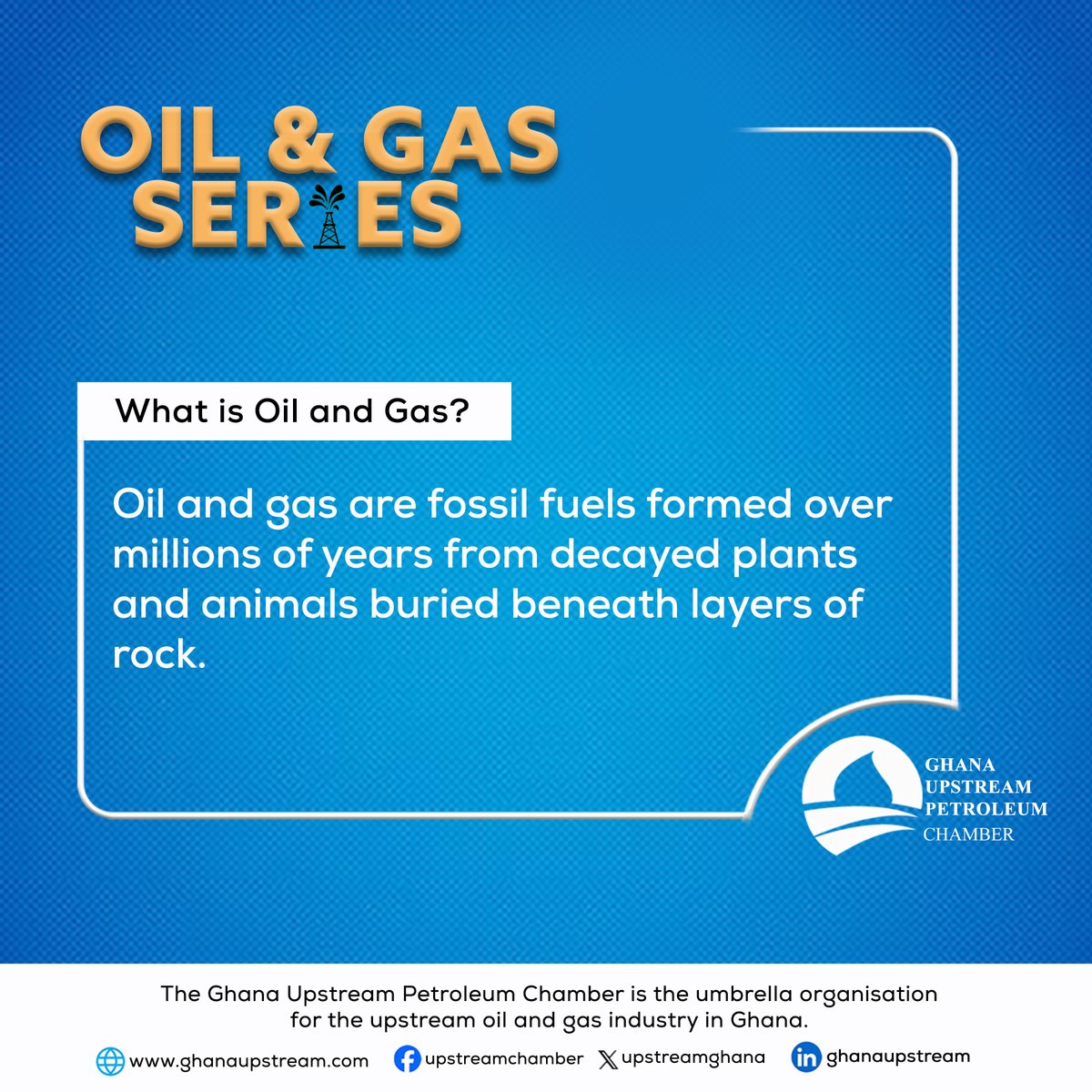 UpstreamGhana's tweet photo. What is Oil and Gas?
#FossilFuels #OilAndGas #UpstreamPetroleum #OilAndGasIndustry #GUPC https://t.co/3qMP27kC1m