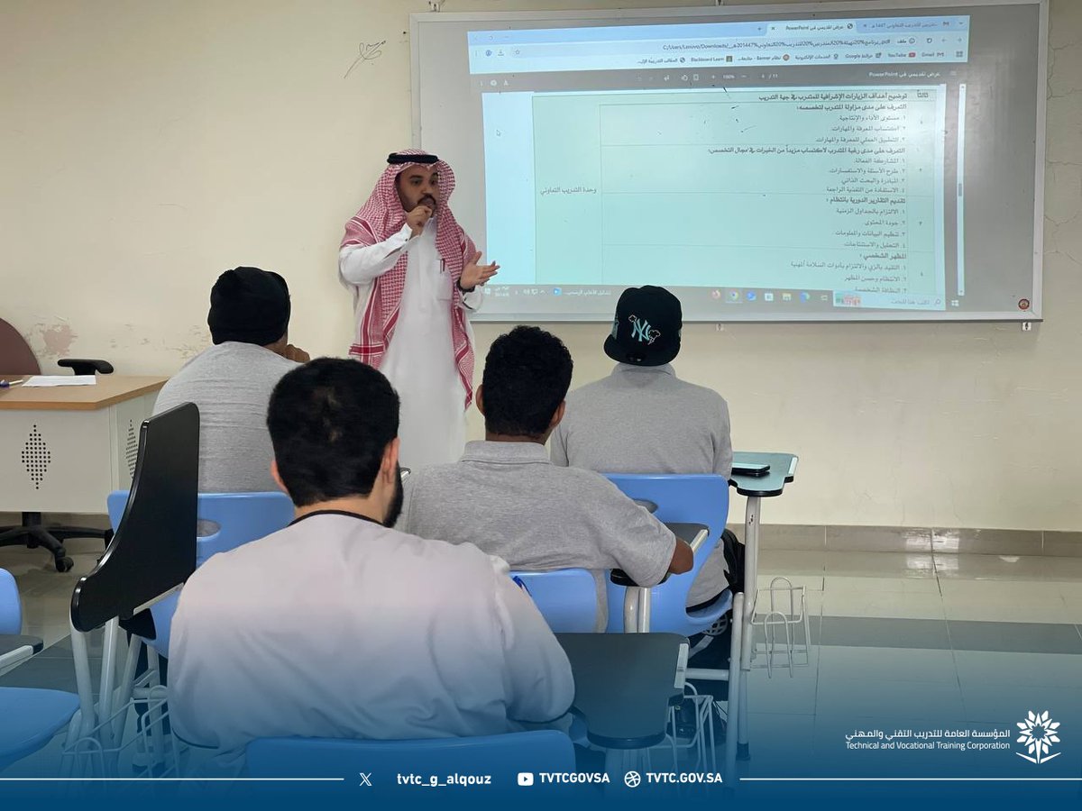 #صور |

نفذت وكالة الكلية لشؤون المتدربين ممثلةً بوحدة التدريب التعاوني بـ #الكلية_التقنية_بالقوز وبالتعاون مع قسم التنسيق الوظيفي برنامج تهيئة الخريجين لسوق العمل لأبنائنا المتدربين، بهدف صقل المهارات ورفع الجاهزية المهنية لدى أبنائنا المتدربين .

#التدريب_التقني