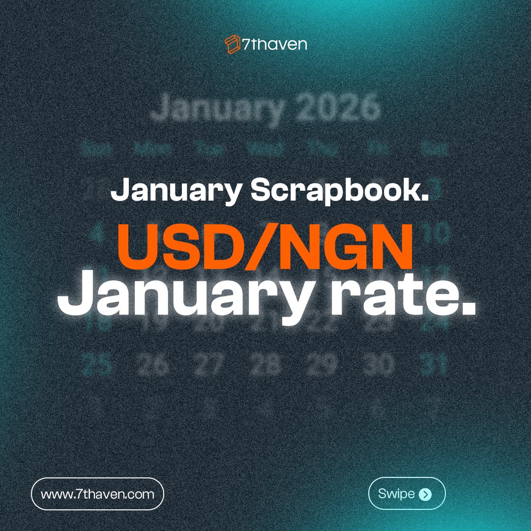 7thaven__'s tweet image. January market scrapbook.

When did you buy or sell USD/NGN?
Did the market favour you? Tell us in the comments.