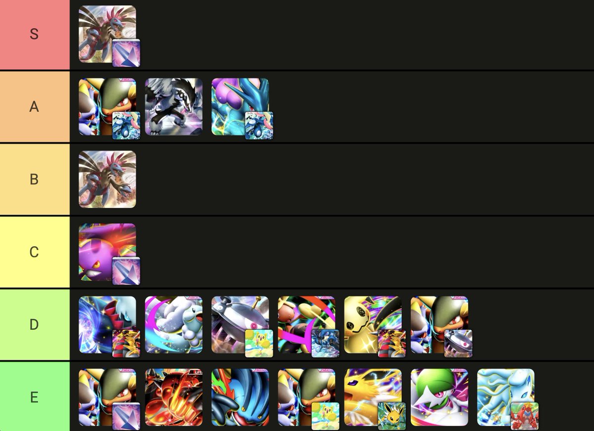 ポケポケ最強デッキ速報 tweet media