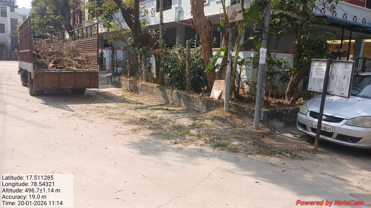 Control Room Parks GHMC tweet media