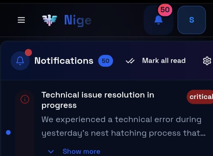 Gm Nigents!

 Not every delay is a disaster

    Sometimes systems glitch, teams fix it and balances get restored

Nige already addressed the issue and gave a clear timeline. That’s how real platforms operate calm, transparent and responsible

No panic needed

<a href="/NigeOfficial/">Nige</a>