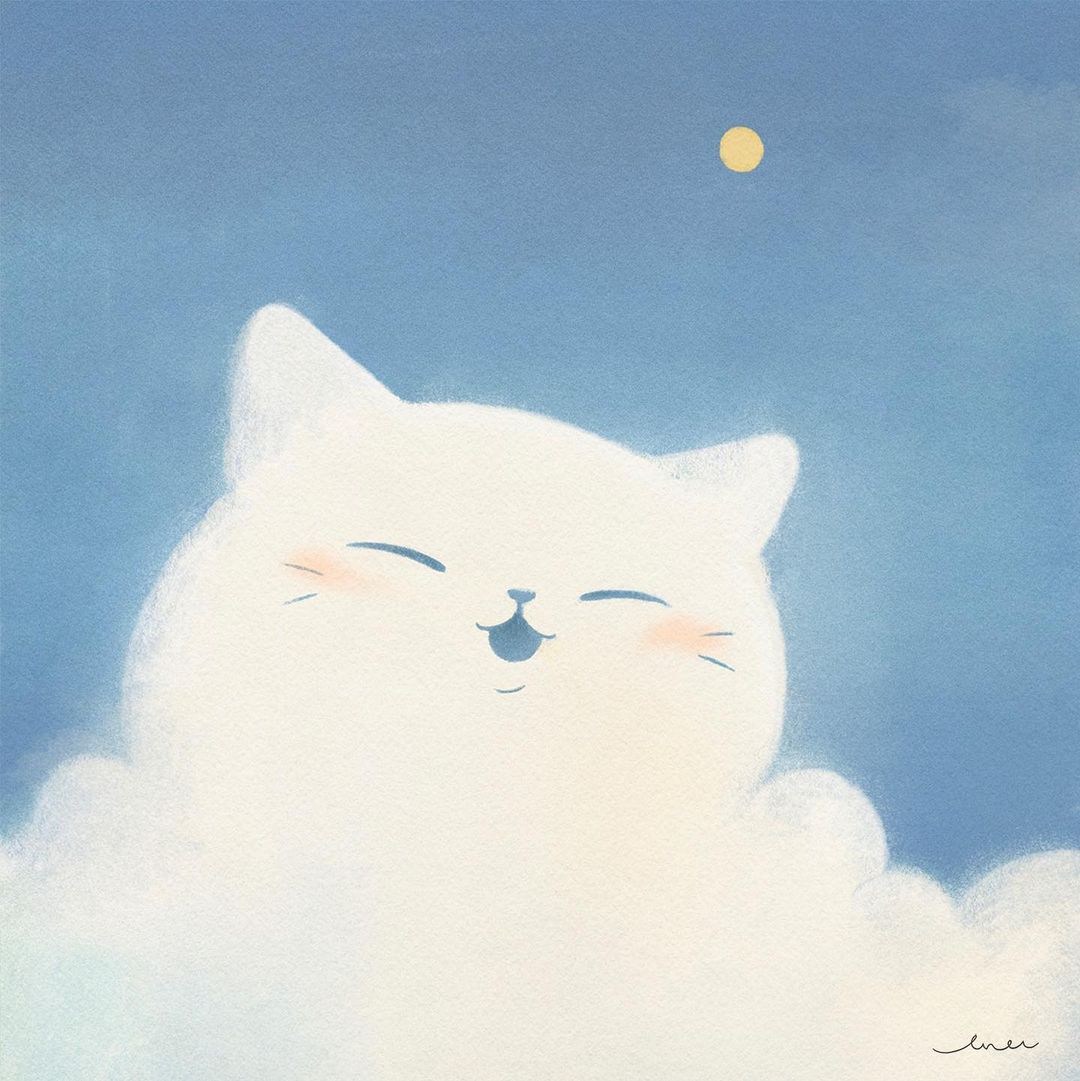きみに似た雲☁️✨

#illustration #Illustrator #イラストレーター #イラスト #イラスト好きさんと繋がりたい #猫のいる暮らし #猫のいる暮らし