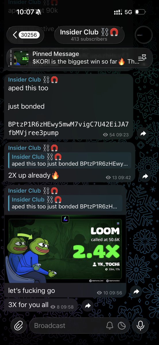 dont you understand??

all calls in the tg channel

$LOOM 3X now