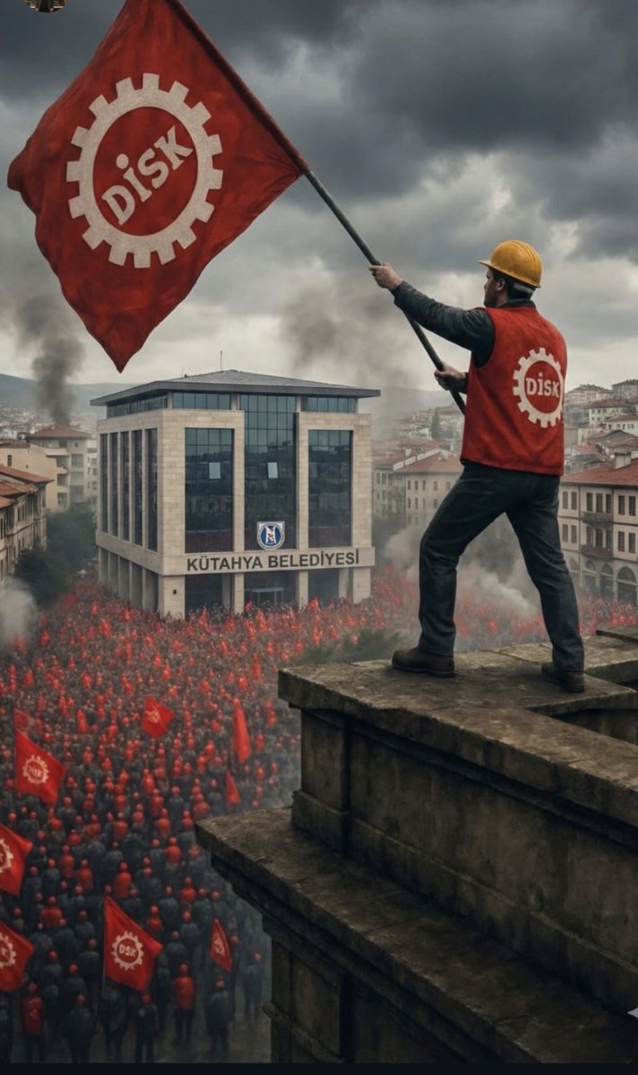 alihaydarkara's tweet photo. Kütahya’da ÇOĞUNLUĞU SAĞLADIK.
Aylardır baskı, tehdit ve yalanla “işten atılacaksınız, maaşınız düşecek” diyen Hizmet-İş kaybetti.
Emek kazandı.
Yaşasın Genel-İş!
Yaşasın DİSK! https://t.co/aqQw9zx63d