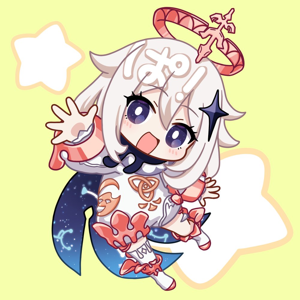 ka_u08's tweet photo. ミニキャラパイモン！
#原神 #GenshinImpact https://t.co/52KmmGucs0
