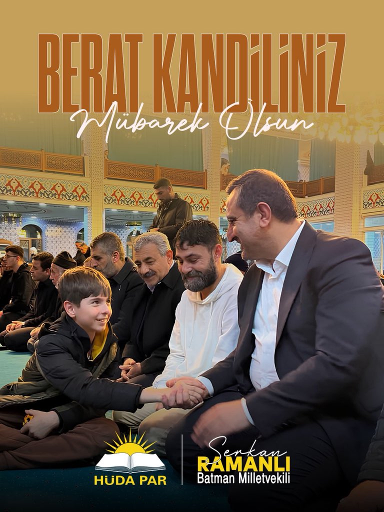 Berat Kandili; yüklerimizden arınmayı, kalplerimizi birbirine yaklaştırmayı hatırlatan müstesna bir gecedir.

Bu gecenin; affa, barışa ve yeniden doğrulmaya vesile olmasını diliyorum. Rabbim milletimizin ve tüm mazlumların beratını hayırlı eylesin.