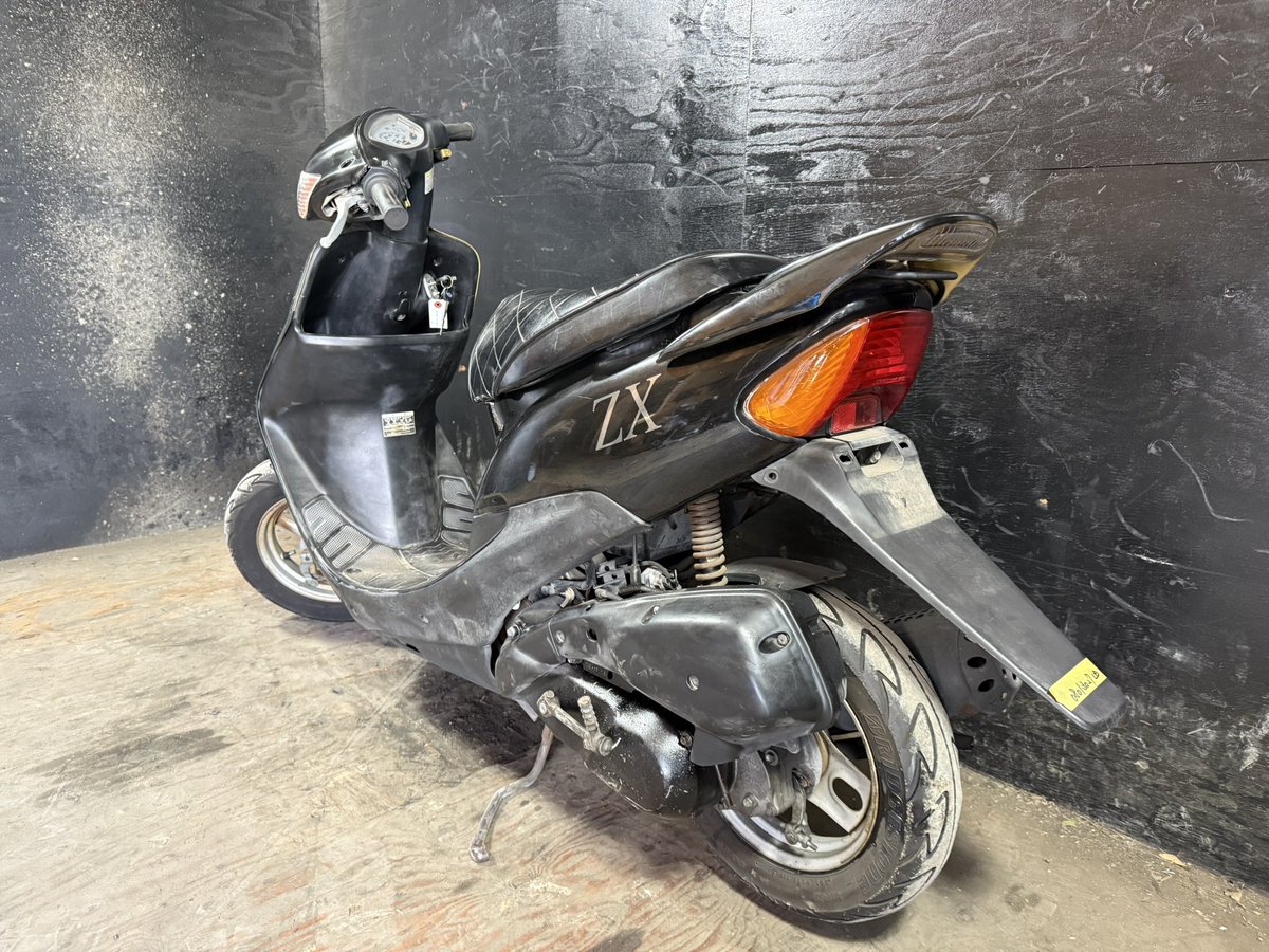 08013027LD ホンダ ライブディオZX仕様 黒 人気のライブ！ 2ストの