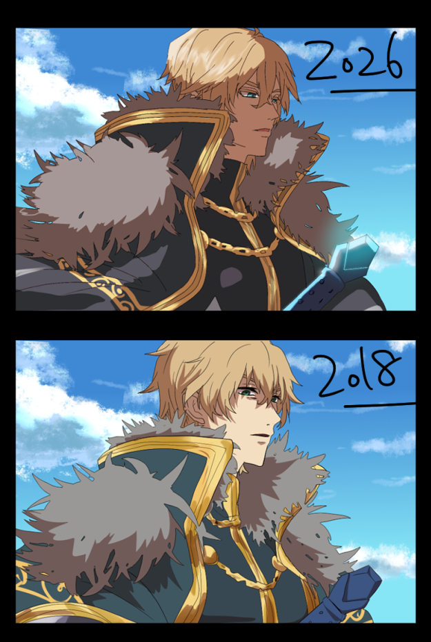 iiyutii's tweet photo. 2018↓　2026↑ https://t.co/vldvA87LUT