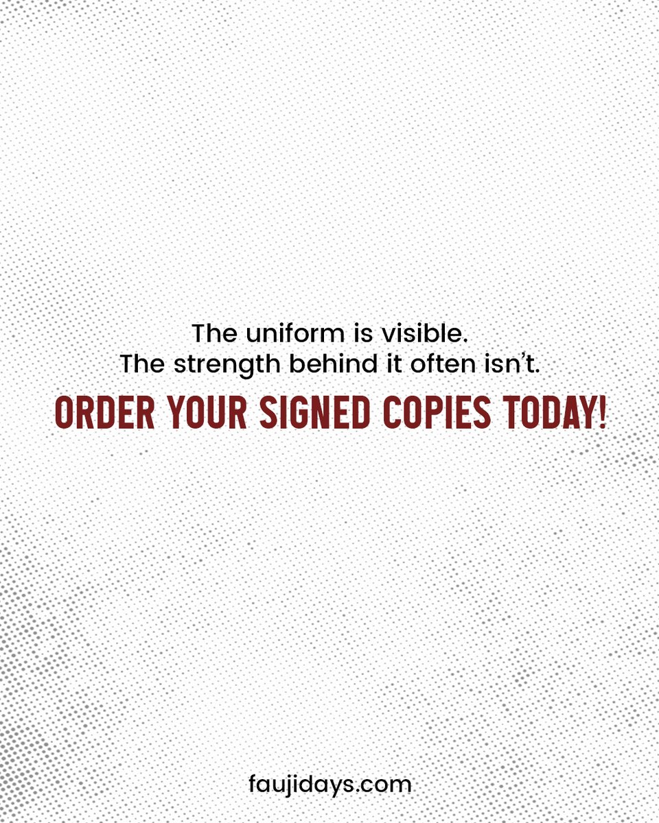 Fauji Days tweet media