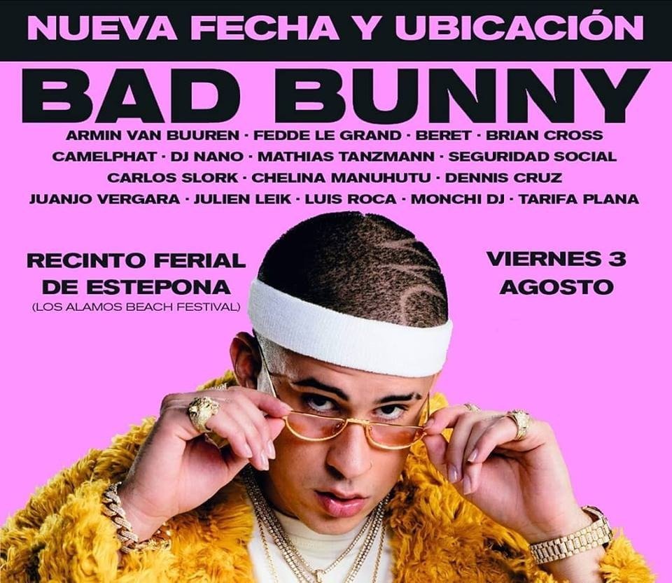 Bad Bunny se convierte en la primera persona que ha actuado en el recinto ferial de Estepona en ganar un #GRAMMY a Mejor Álbum del Año
