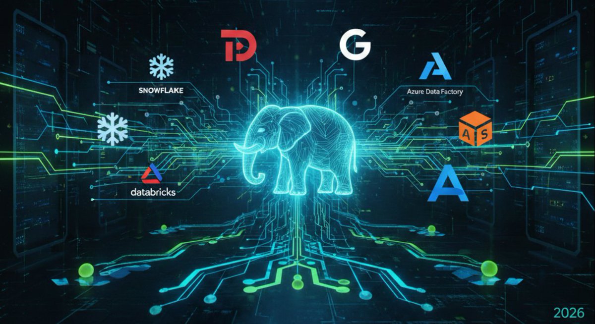 patelritiq's tweet photo. PostgreSQL AI Dominance
Snowflake: $250M for Crunchy Data
Databricks: $1B for Neon
PostgreSQL is becoming THE standard for GenAI solutions.
Success now depends on data pipelines, governance and feature engineering. Not just picking the fanciest model.
#PostgreSQL
#GenAISolutions https://t.co/9Qj86WHgcW