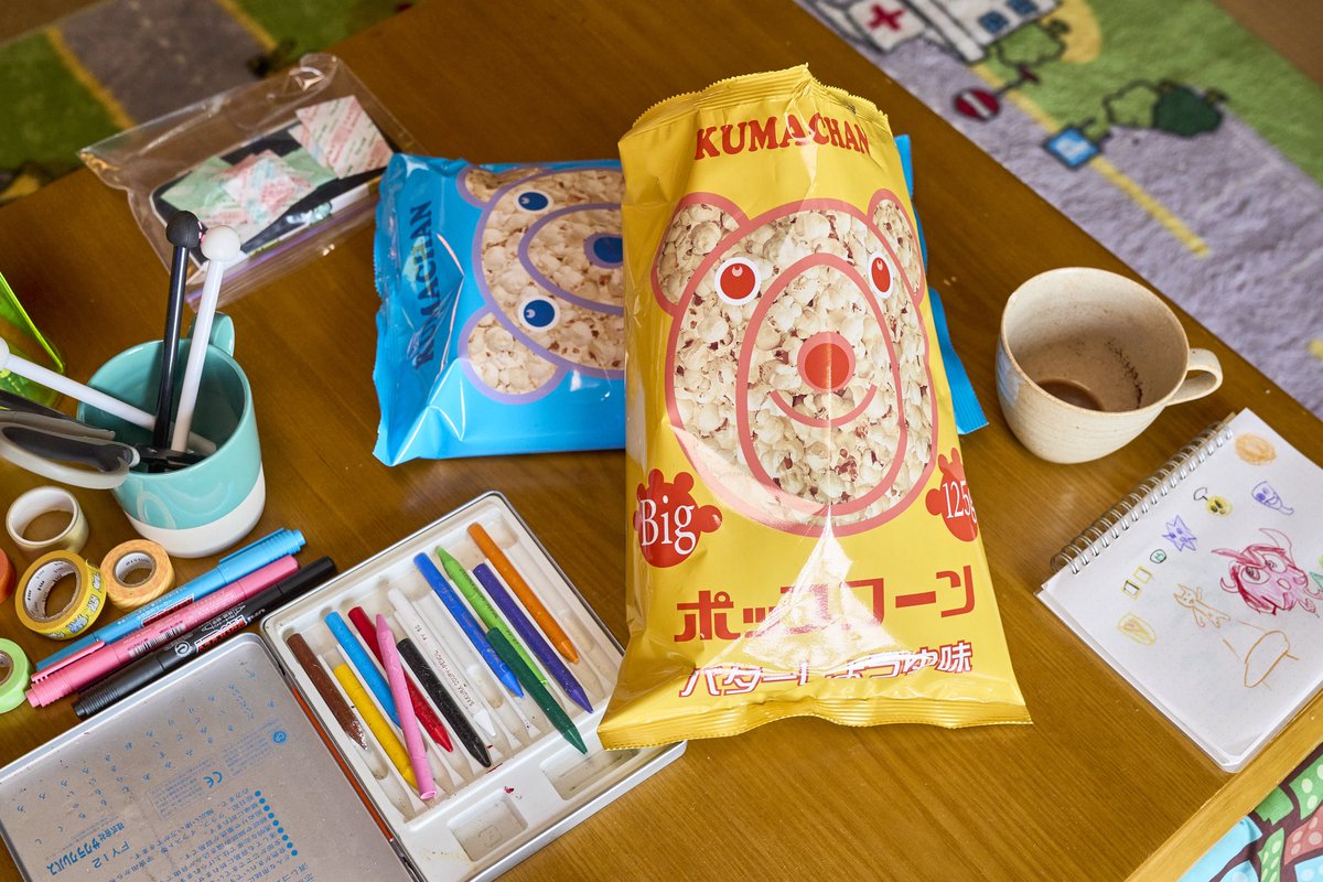 HigumaMovie's tweet photo. 福さんが劇中に食べている
くまちゃんポップコーンも
ゲットできちゃいます！🍿🧸

https://t.co/7HfpUGDR6u https://t.co/jSUEQvYnjv