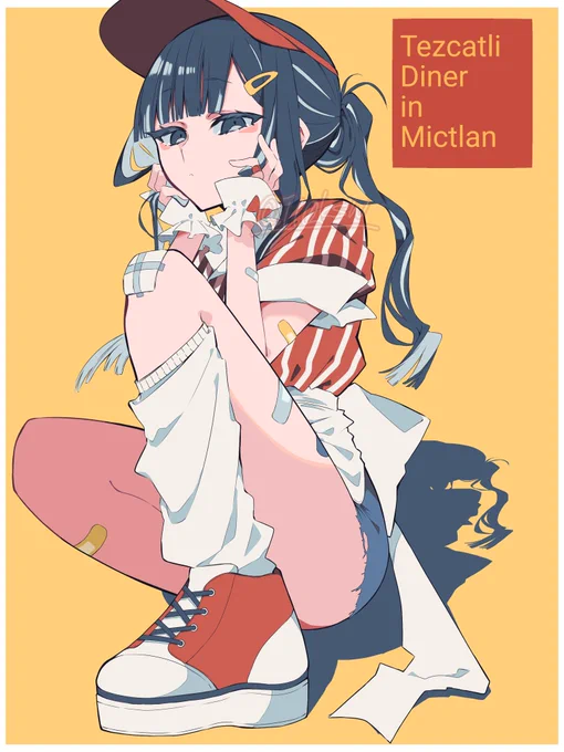 これは新しい表現に挑戦しようと思い描いてみたダイナー的なテノチティトランです。/FGO