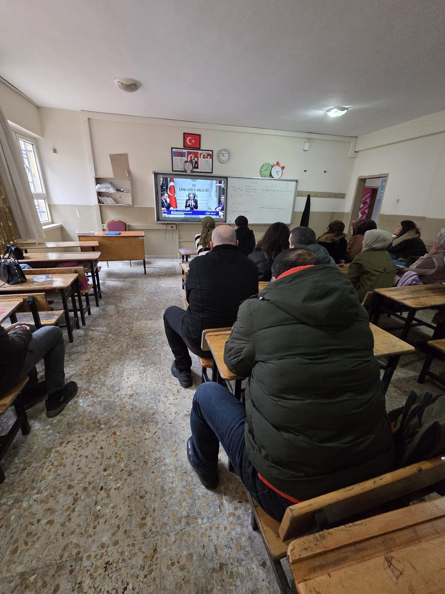 msacliortaokulu's tweet photo. Sayın Valimiz Hasan ŞILDAK’ın katılımlarıyla, 2025-2026 Eğitim Öğretim Yılı II. Dönem Ögretmen Buluşmaları toplantısı gerçekleştirildi.
@UrfaValiligi 
@hasansildak 
@sanliurfammem63 
@HaliliyeMem 
@MustafaCDR1 https://t.co/JKgRyNEV4F