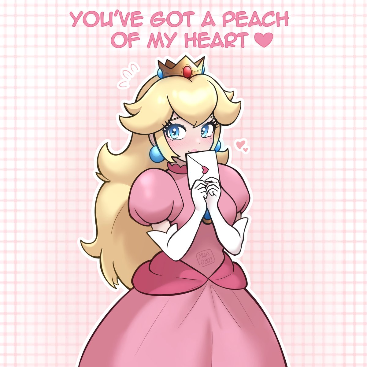 Made a card out of it! <3