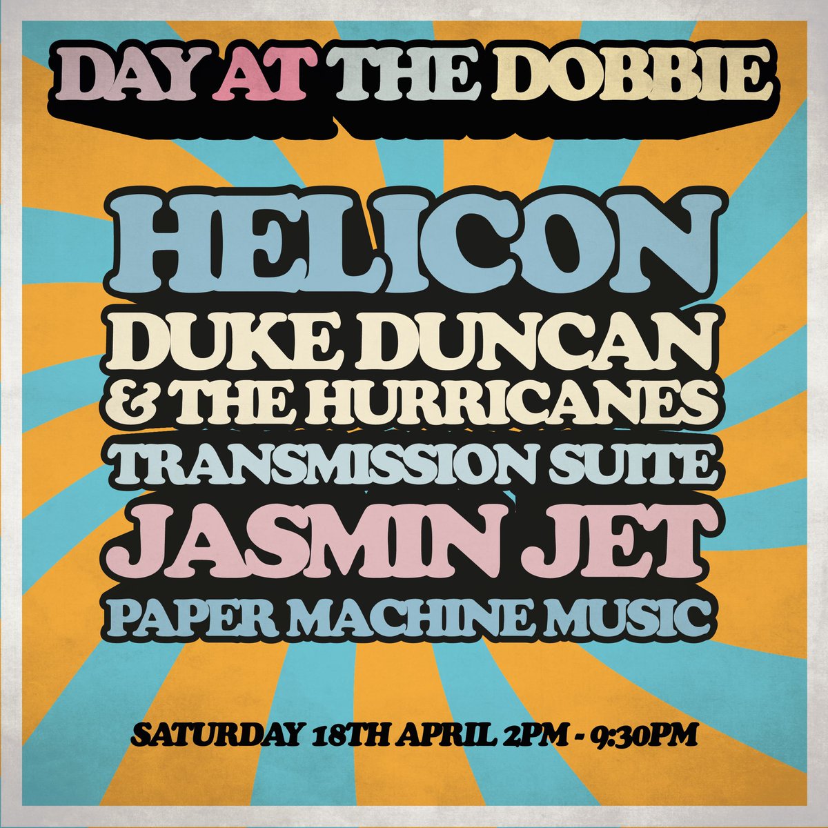 Day at the Dobbie
Saturday 18th April
Dobbie Hall, Larbert
Tickets from TicketSource