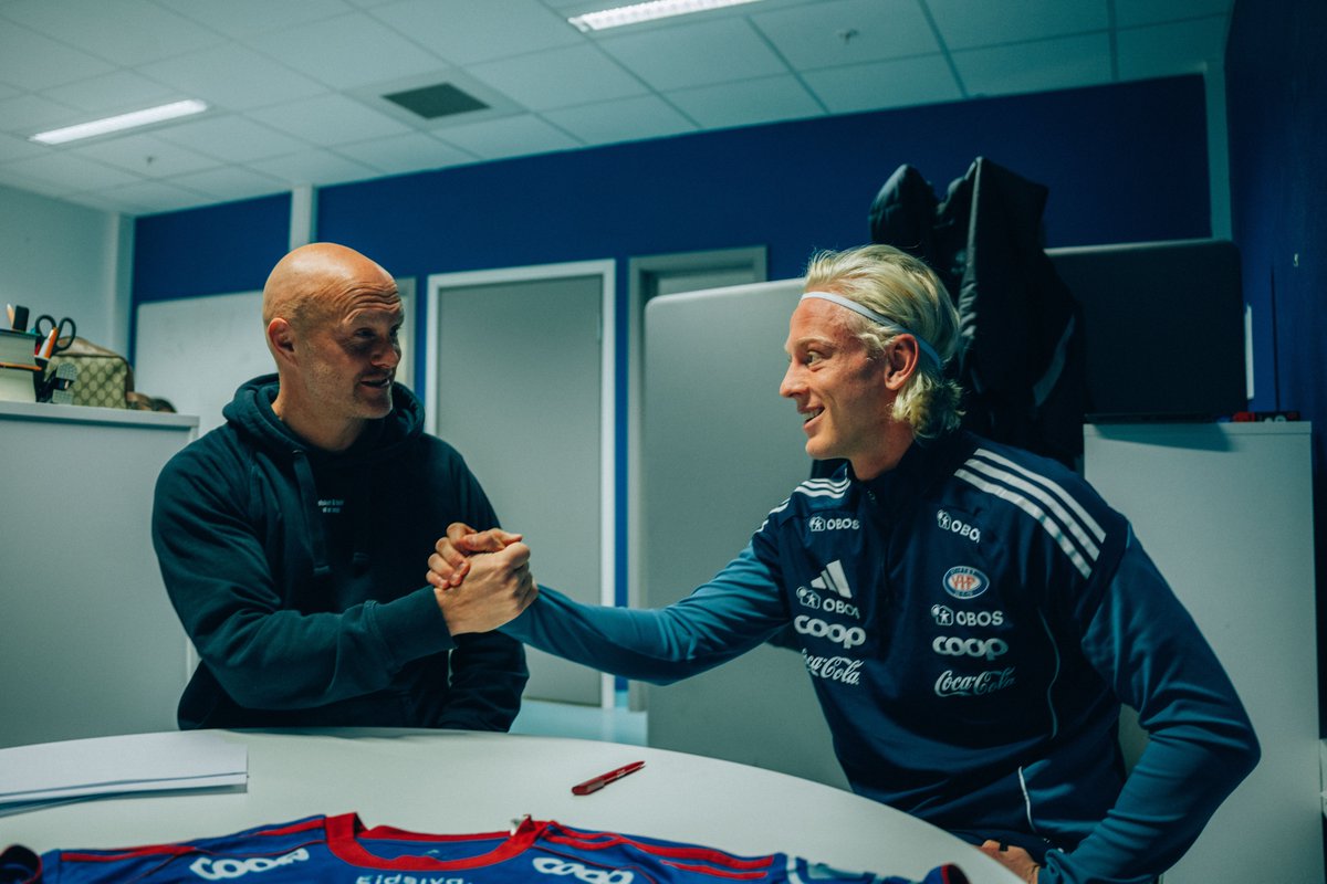 𝗞𝗼𝗹𝗯𝗲𝗶𝗻𝗻 𝗙𝗶𝗻𝗻𝘀𝘀𝗼𝗻 𝗲𝗿 𝗸𝗼𝗻𝗴𝗲𝗯𝗹å ✍🏼💙
Den islandske venstrebacken kommer på lån fra <a href="/fcutrecht/">FC Utrecht</a>, og har signert en avtale frem til 30. juni. 

📲 vif-fotball.no/nyheter/kolbei…