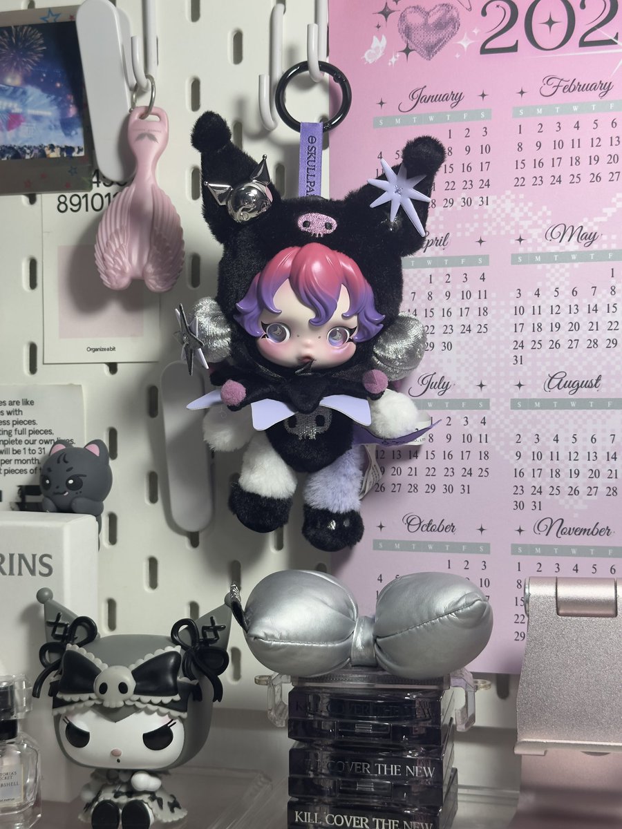 peaceofkeyk's tweet photo. skullpanda kuromi 🖤🎀 https://t.co/qjCEn8pieU