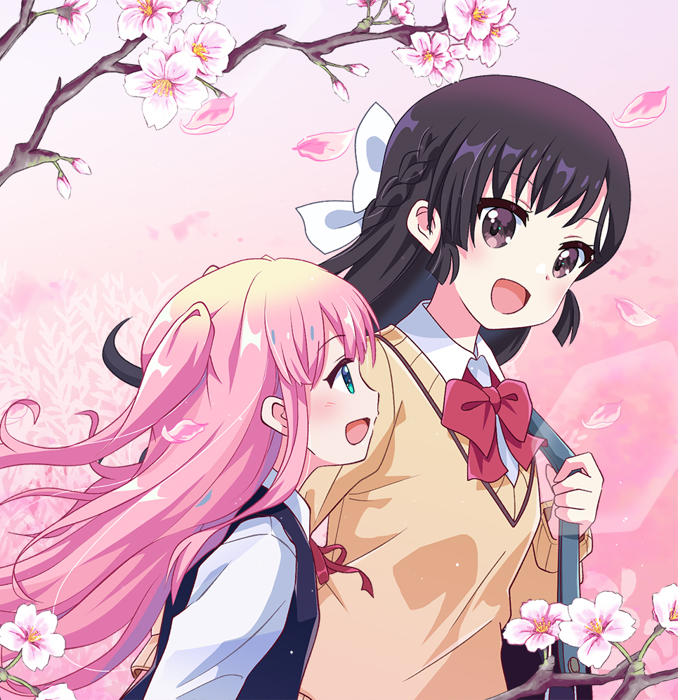 #このタグを見た人は黙って桜をはる 
#まちカドまぞく