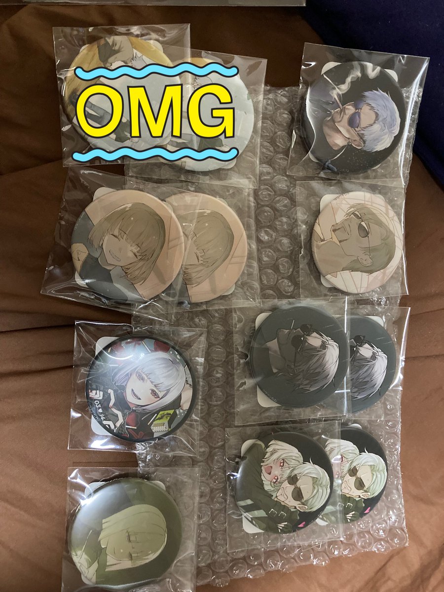 ヴァンねねくじ届きました🌟 缶バッジ欲しい方いらっしゃるかしら…11日