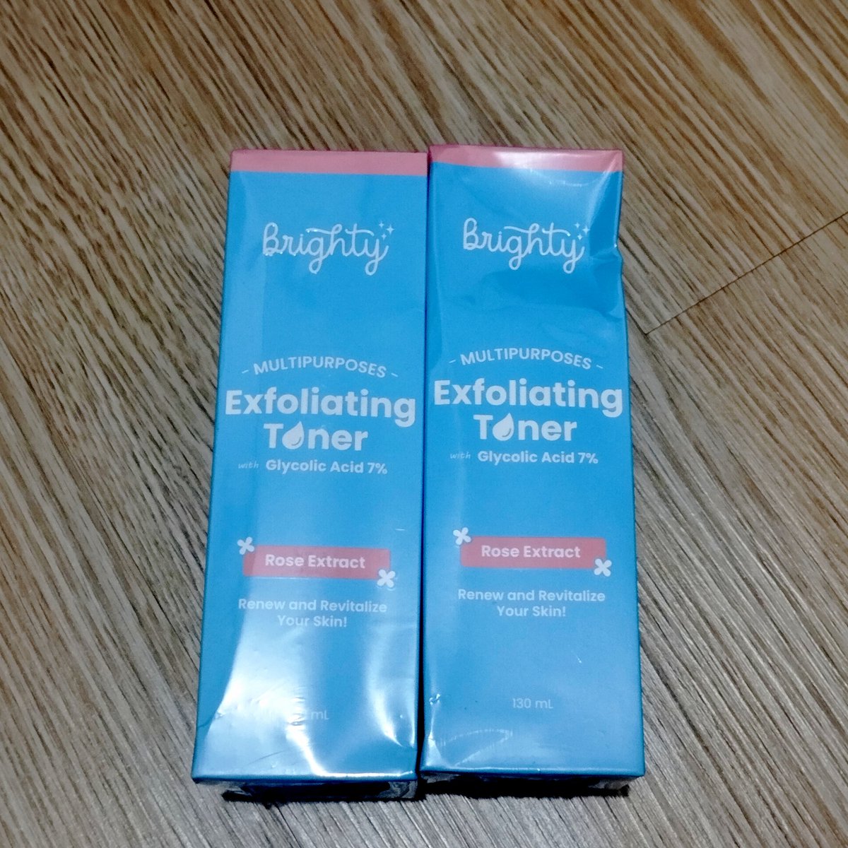 winteriested's tweet photo. ✧ wts brighty multipurpose exfoliating toner 130ml new ori ✧

- harga : 47k
- exp : 12/2027
- masih disegel yaa belum dibuka samsek
- box penyok dari sananya yaa

bisa req live dan keep event, dom bogor, co via shopee https://t.co/u9riQZFpXe