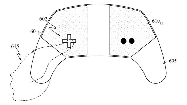 JVCom's tweet photo. Sony a breveté une manette PlayStation avec un écran tactile !

L'objectif est de donner aux joueurs la possibilité de personnaliser entièrement la position des boutons afin de l'adapter aux préférences de chacun. https://t.co/BbxyJZJaBo