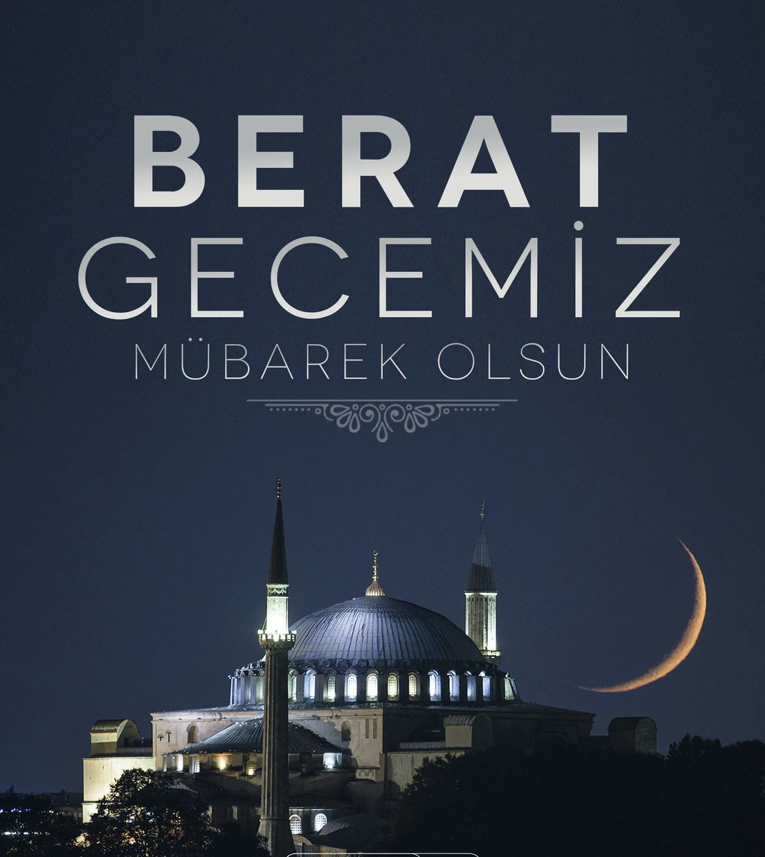 Tüm insanlığa huzur, mutluluk, bereket, barış getirmesi ve beraat etmiş kullar olarak
Ramazan -ı Şerif’e girme duasıyla. 

Berat Kandilimiz mübarek olsun.