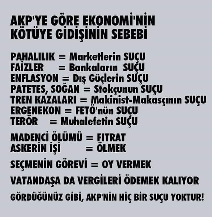 6 yıl önce bugün bunu paylaşmışız…
Değişen bir şey var mı?
Bu yıl Şahlanış Yılı olacakmış!!!