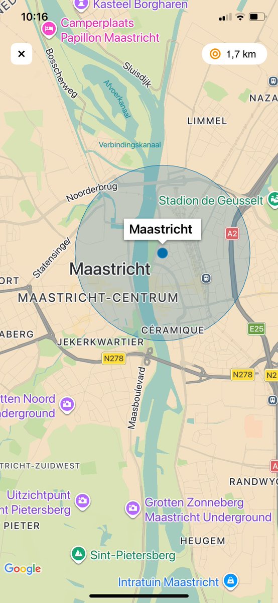 Vermist persoon gezocht in Maastricht