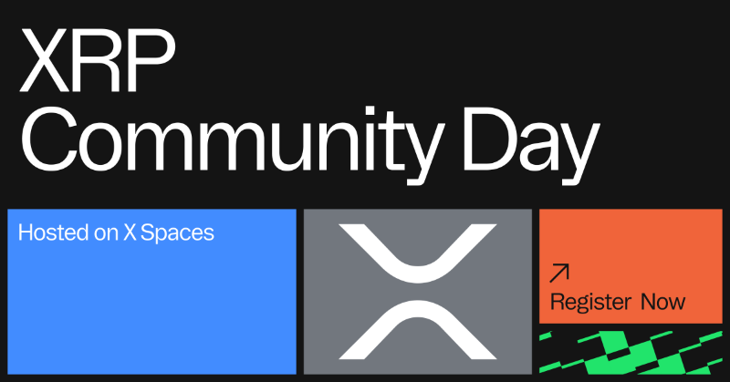 Ripple's tweet photo. Join the Global XRP Community Day

XRP is driving real-world utility. Join the global XRP Community Day to see how 2026 is bringing new lending protocols and credit card integrations to you.

👉  RSVP NOW