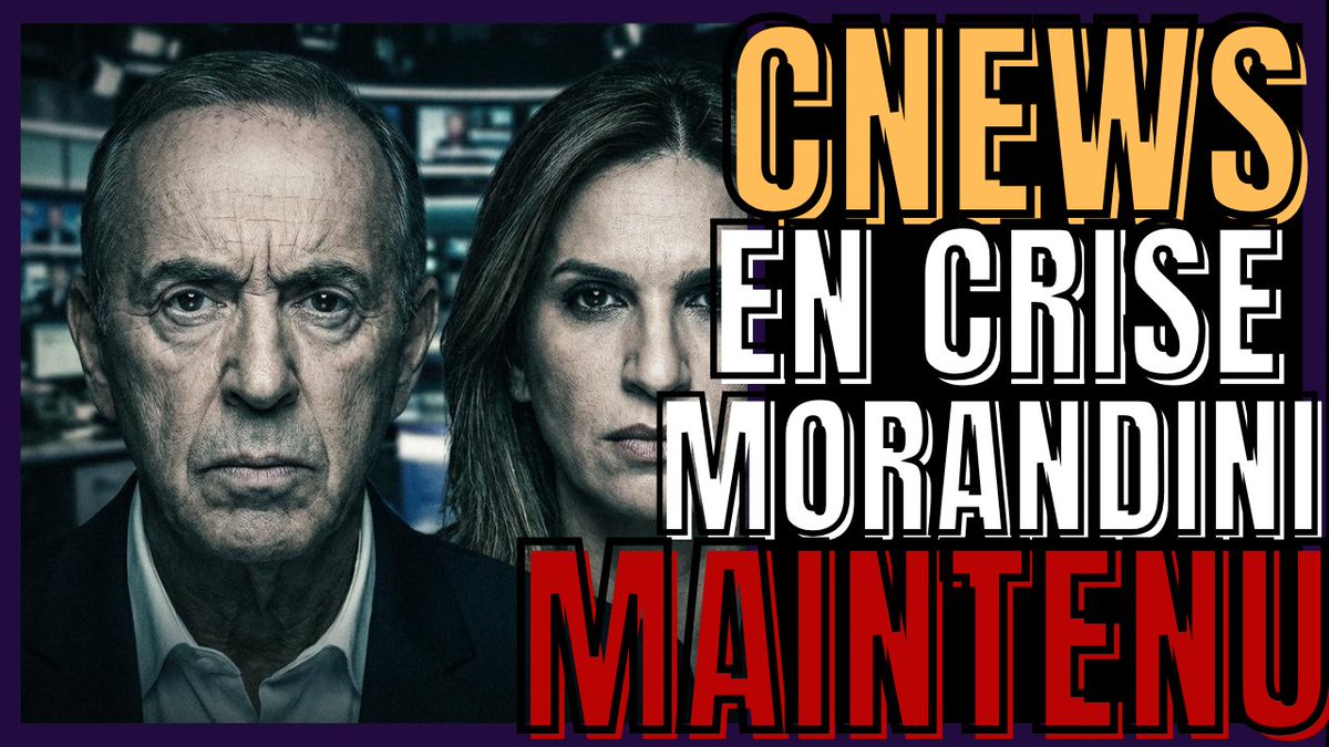 GoldoClak's tweet photo. MORANDINI CONDAMNÉ, MAIS CNEWS LE GARDE : CHAÎNE EN CRISE ?
✨https://t.co/is3TDy4SSg✨
#Morandini #condamné #Corruption #mineur #Cour #cassation #continue #CNEWS #PascalPraud #LaurenceFerrari #SoniaMabrouk #justice #Paris #France https://t.co/ZoyyxBp9Fy