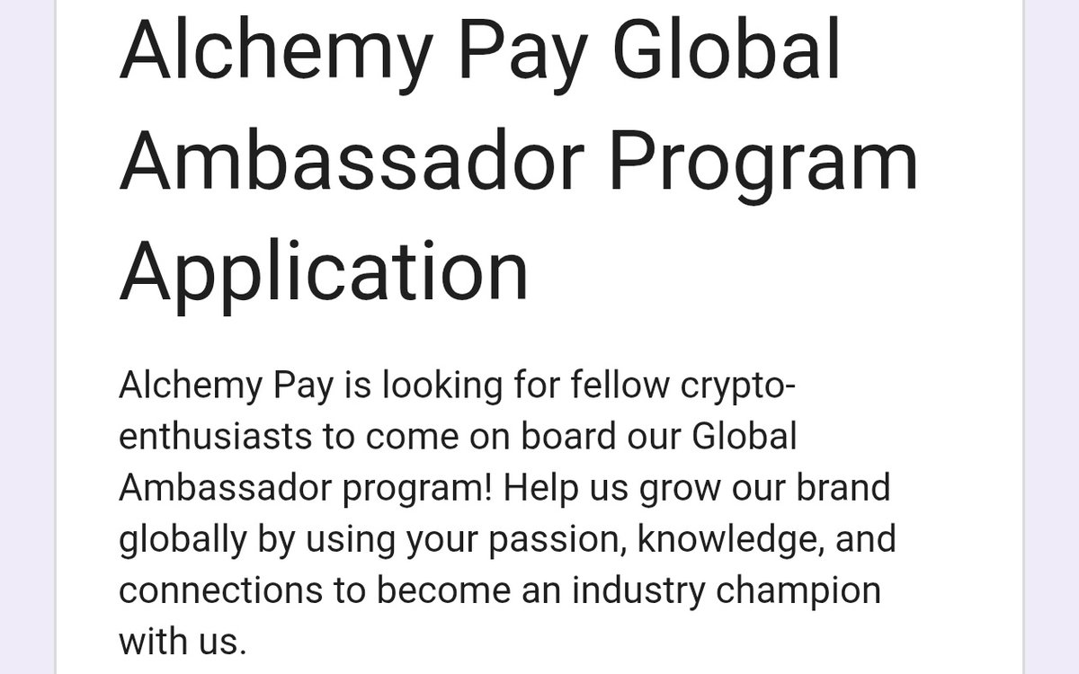 TheMaran's tweet photo. 5 ambassador programs to apply

Ambassador programs that actually pays

1) Cyfrin: https://t.co/CCU49rJa6c
2) Zeroswap: https://t.co/CY60bOvAQD
3) Alchemy pay: https://t.co/pehBME6I1r
4) Busha campus: https://t.co/wVM6OFqflG
5) Nexo: https://t.co/tnITf3x5v2

I worked as an ambassador on a lot of projects; believe me, tier 1 pre tge project ambassador rewards are often good

It has some shortcomings though, mostly you won't get paid in stables, only in tokens

In some projects they even vest the ambassador rewards

Ambassador programs are the best way make connections in this space

Many of your favourite idolos are an ambassador in your favourite projects

Imagine working with them, it's a perk