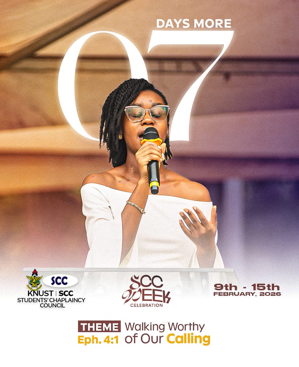 🌹✨🌹✨🌹SCC!!

For the Lord gives wisdom; from His mouth come knowledge and understanding.” — Proverbs 2:6

As the countdown continues, we look forward to a gathering where hearts are stirred, faith is strengthened, and purpose is clarified
#Unity_ofthespirit
#Unity_ofthefaith