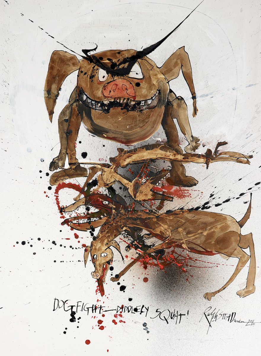 Ralph Steadman Art tweet media