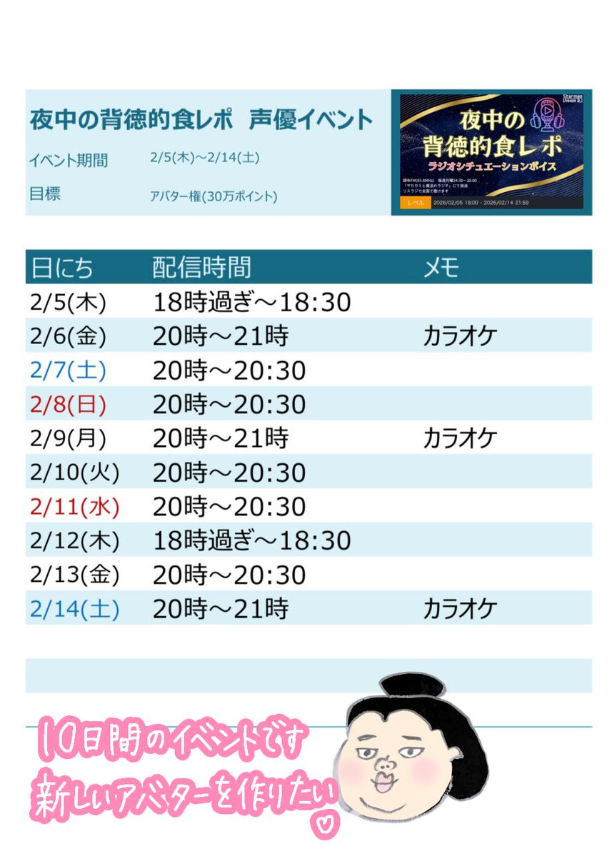 patchanshowroom's tweet image. 2/5(木)スタートのイベントにエントリーしています🍆

10日間、毎日1枠ずつゆったり配信します( ◜ᴗ◝)

ゴリラのアバターを描いてるよ🦍