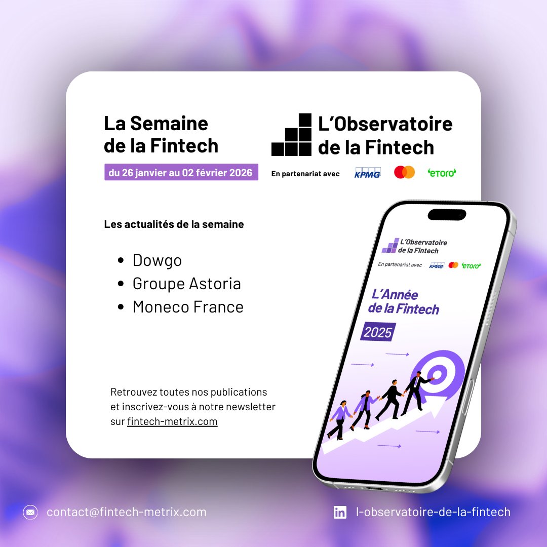 L'Observatoire de la Fintech tweet media