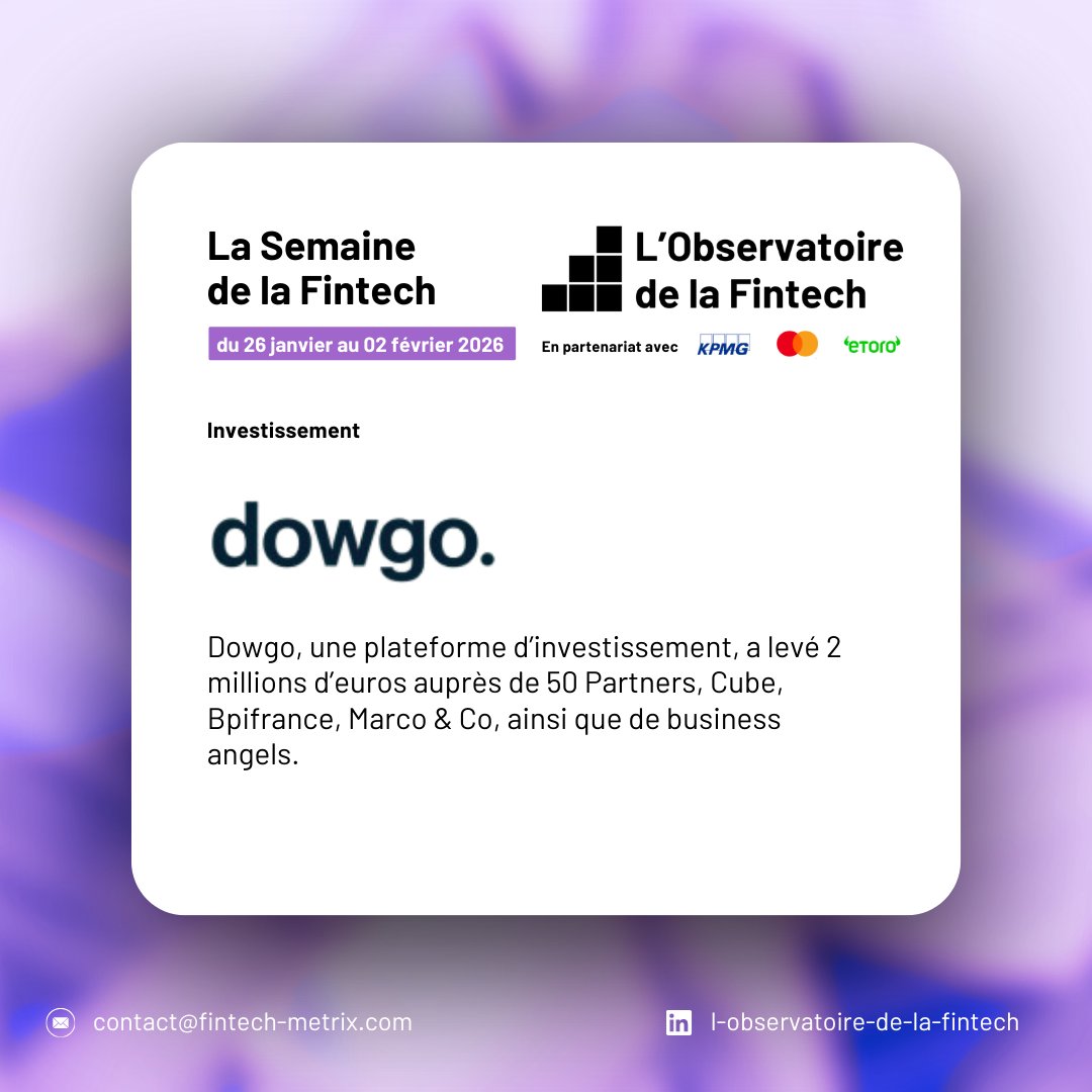 L'Observatoire de la Fintech tweet media